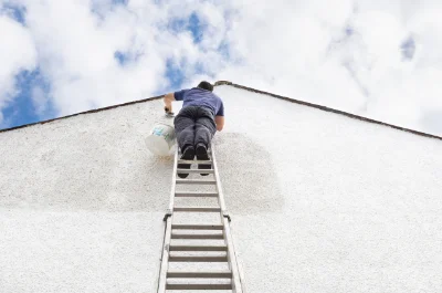 Peinture extérieure à Suèvres — façades et ravalement